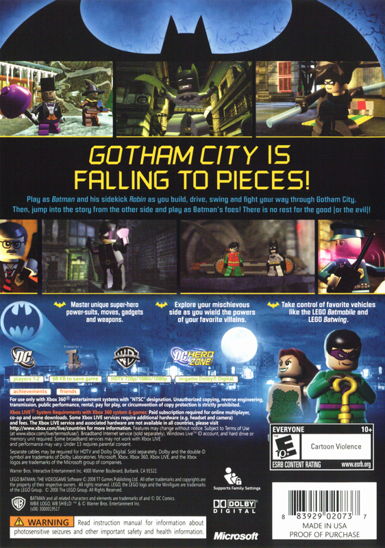 LEGO Batman: The Videogame - Xbox 360