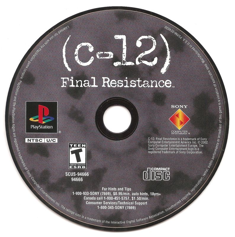 C-12 Final Resistance - PlayStation