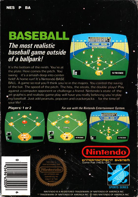 Baseball - NES