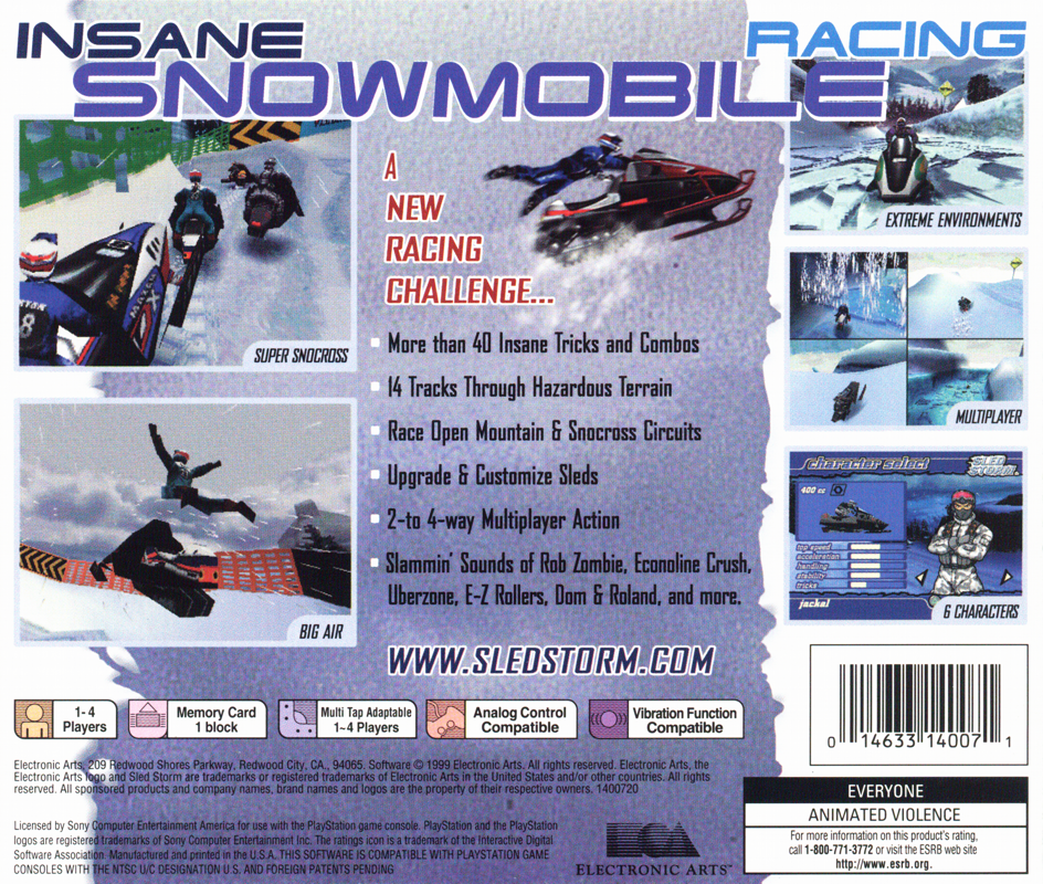Sled Storm - PlayStation