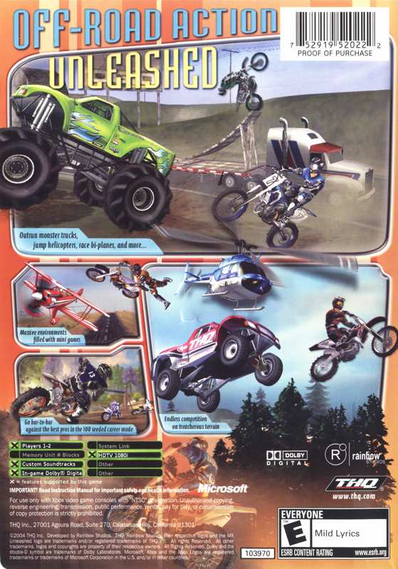 MX Unleashed - Xbox