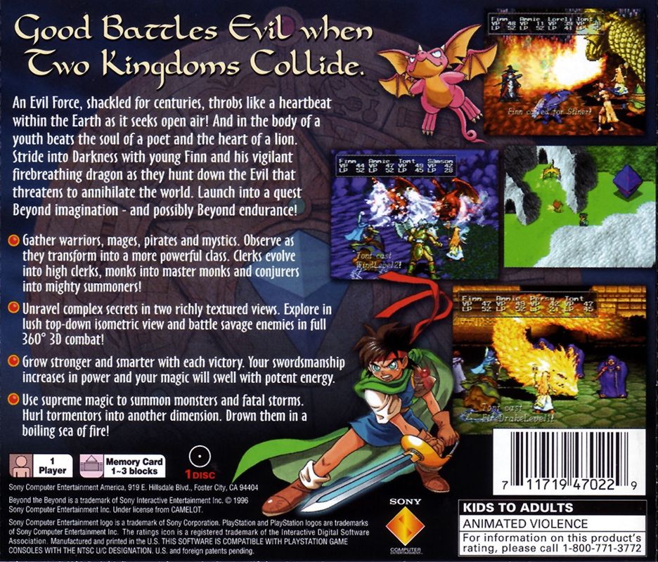 Beyond the Beyond - PlayStation