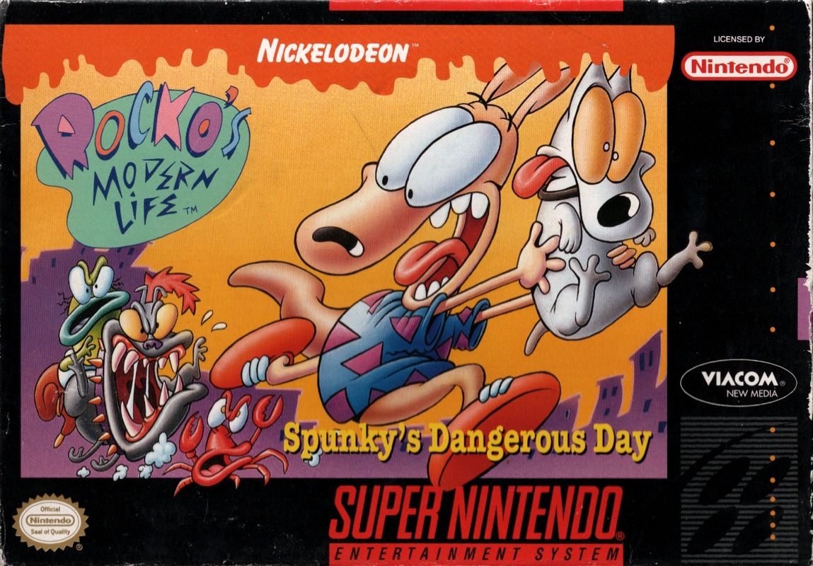 Rocko's Modern Life: Spunky's Dangerous Day - Super Nintendo