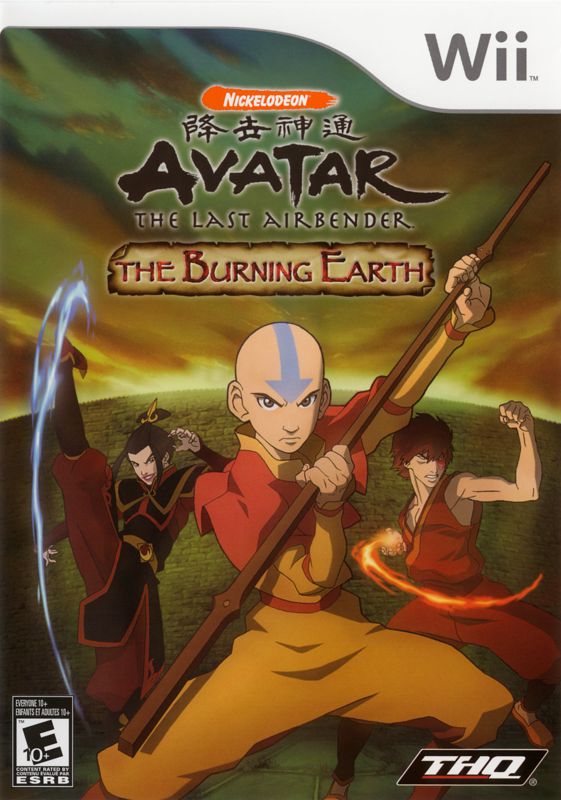 Avatar: The Last Airbender - The Burning Earth - Wii