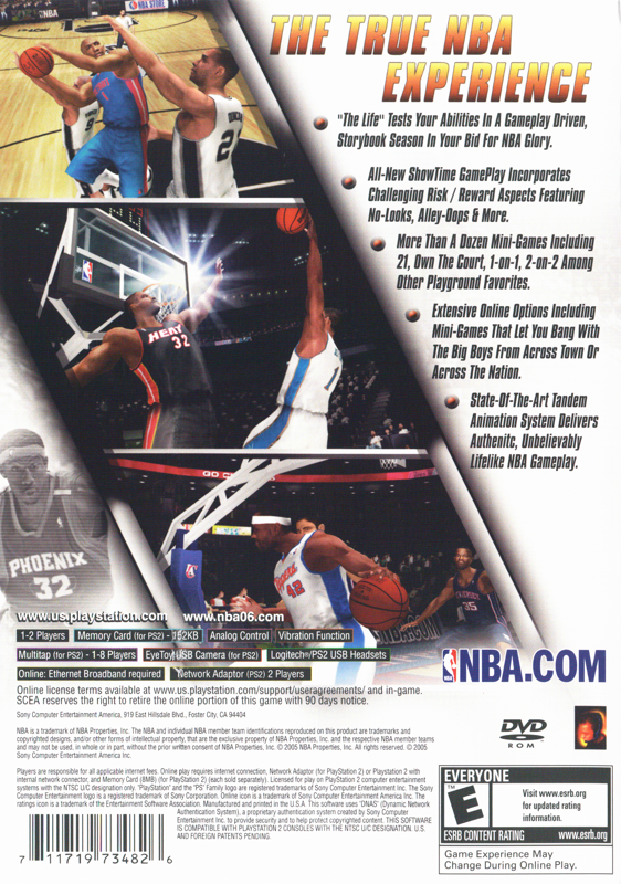 NBA 06 - PlayStation 2