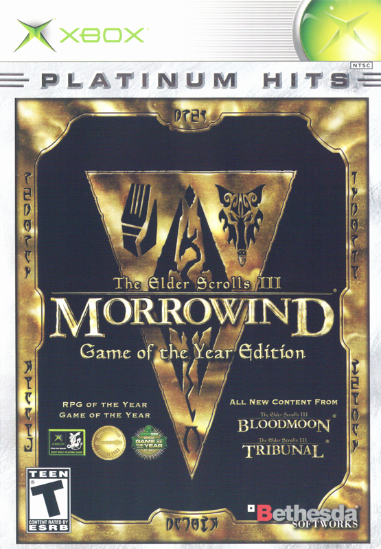 Elder Scrolls III: Morrowind - Game of the Year Edition (Platinum Hits) - Xbox