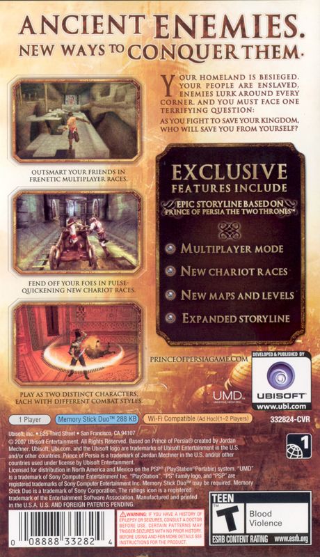 Prince of Persia: Rival Swords - PSP