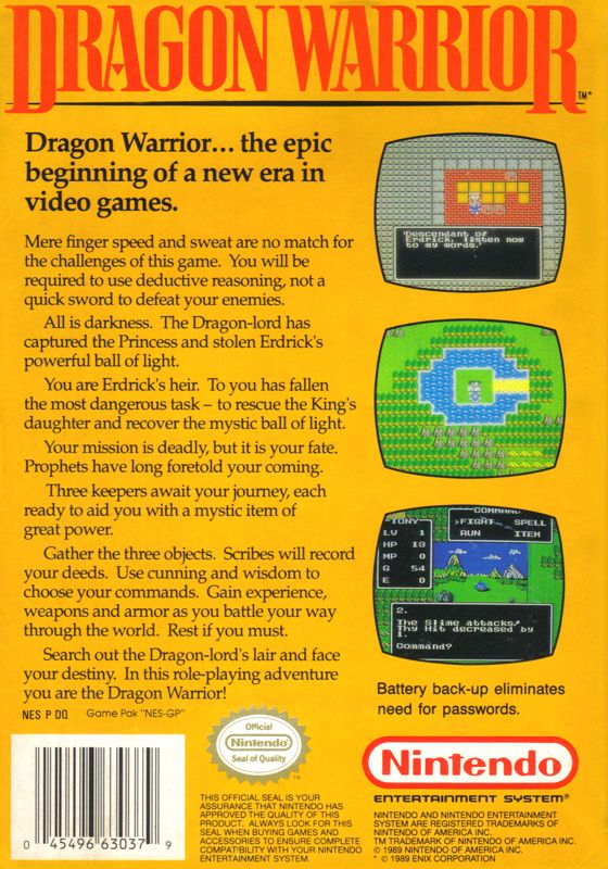 Dragon Warrior - NES