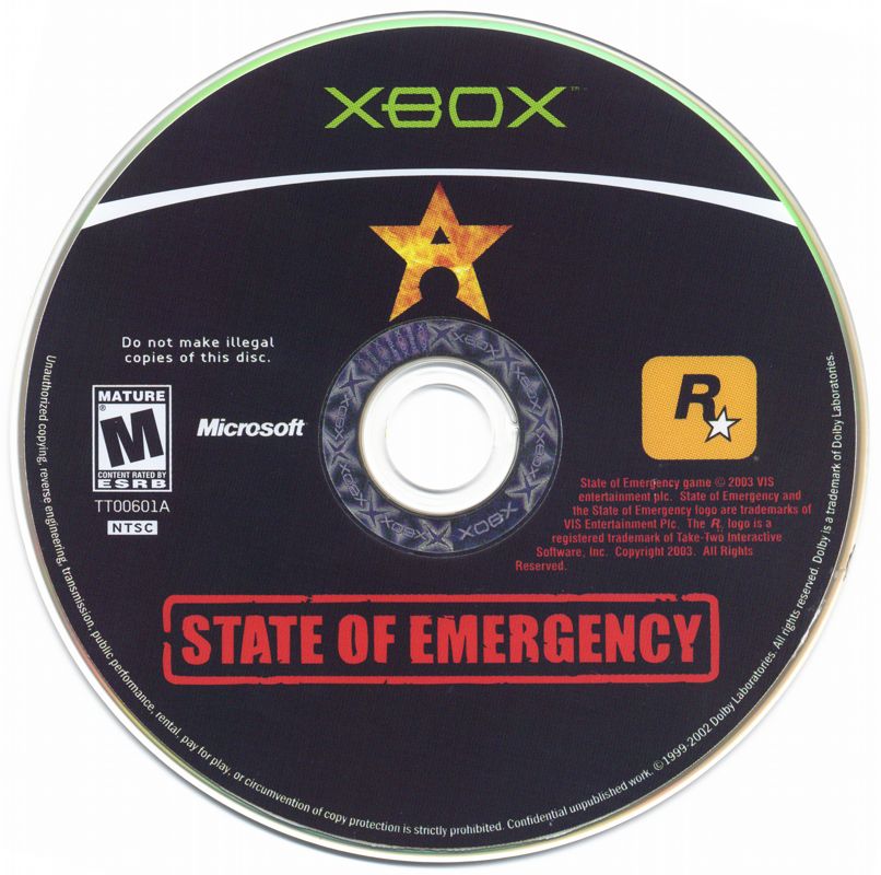 State of Emergency - Xbox