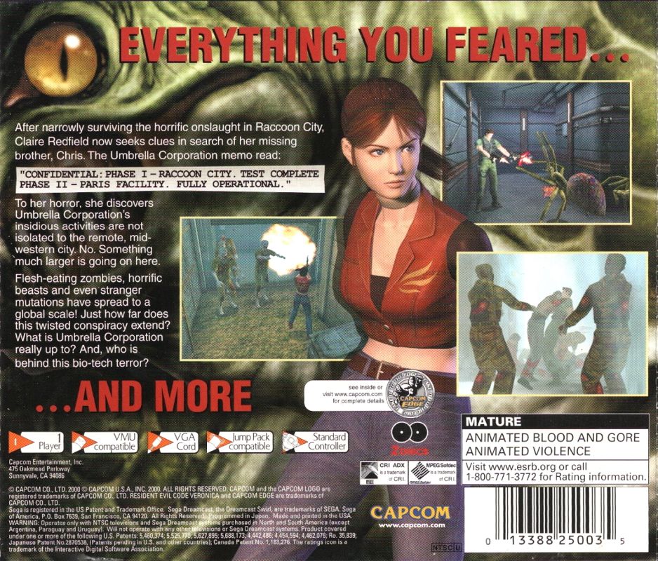 Resident Evil – Code: Veronica - SEGA Dreamcast