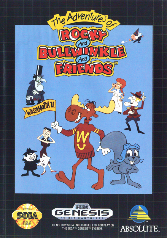 The Adventures of Rocky and Bullwinkle and Friends - SEGA Genesis