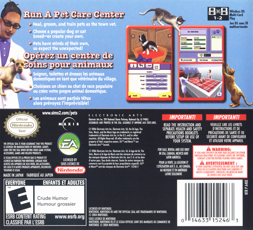 The Sims 2: Pets - Nintendo DS
