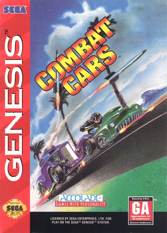 Combat Cars - SEGA Genesis