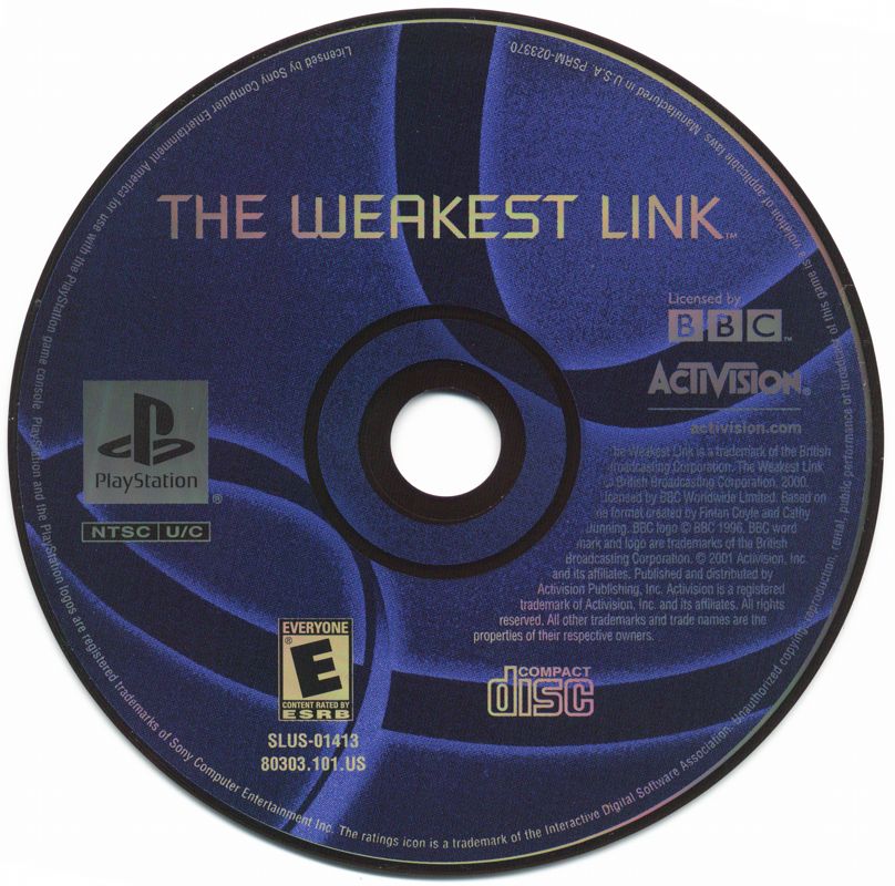 Weakest Link - PlayStation