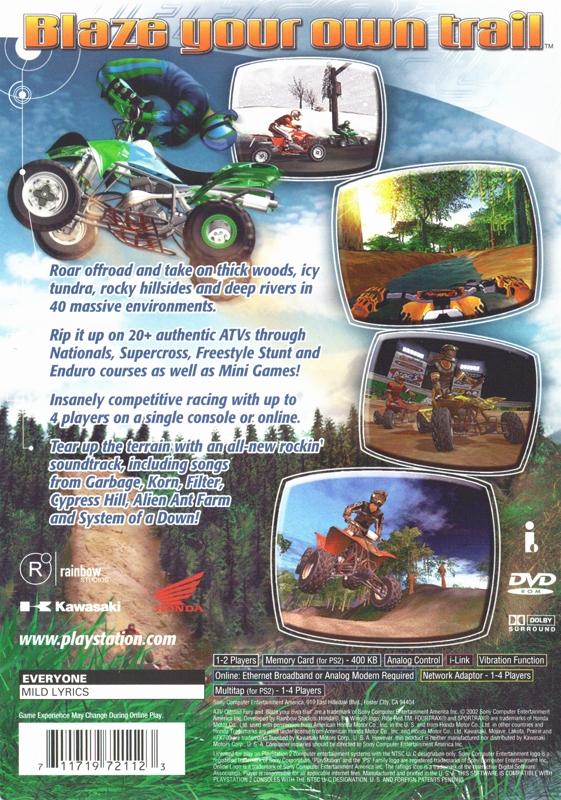 ATV Offroad Fury 2 - PlayStation 2