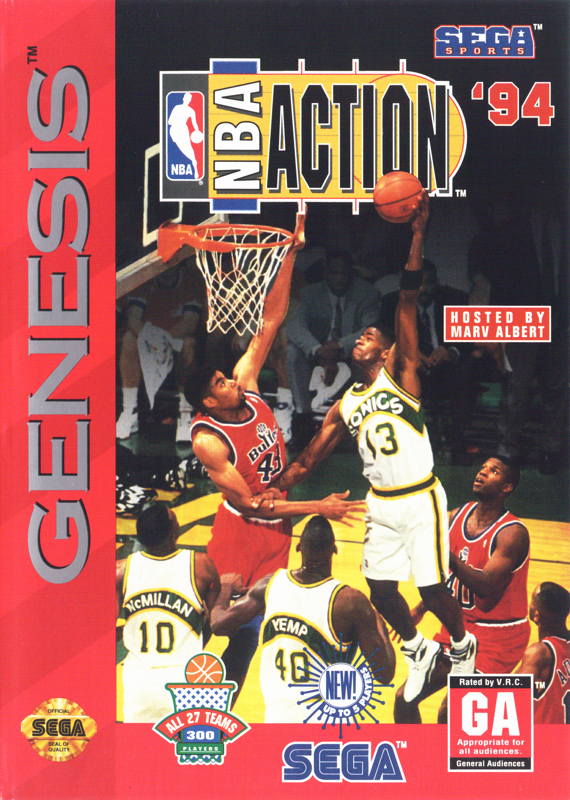 NBA Action '94 - SEGA Genesis