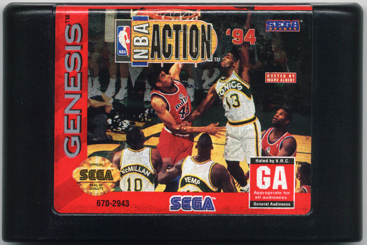 NBA Action '94 - SEGA Genesis