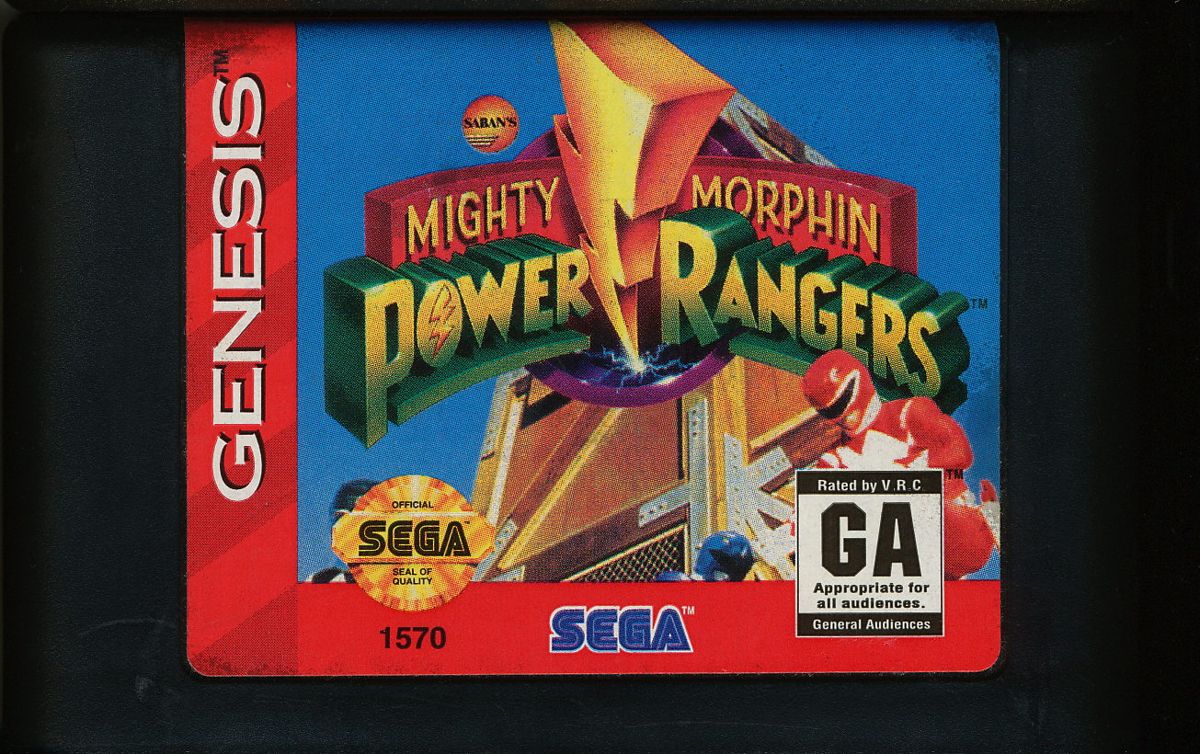 Mighty Morphin Power Rangers - SEGA Genesis