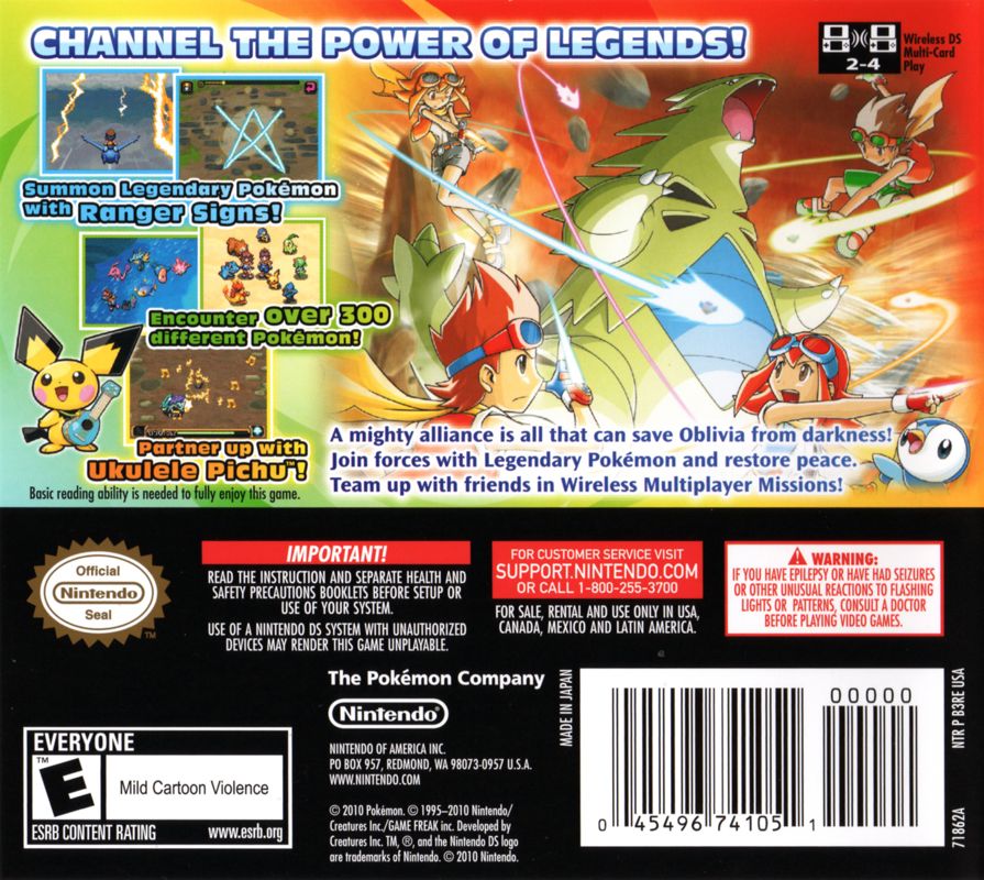 Pokemon Ranger: Guardian Signs - Nintendo DS
