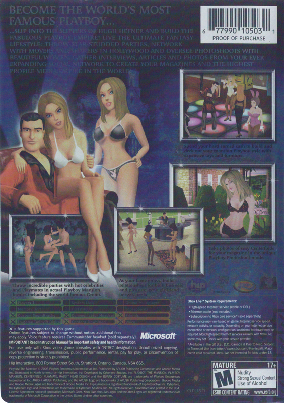 Playboy: The Mansion - Xbox