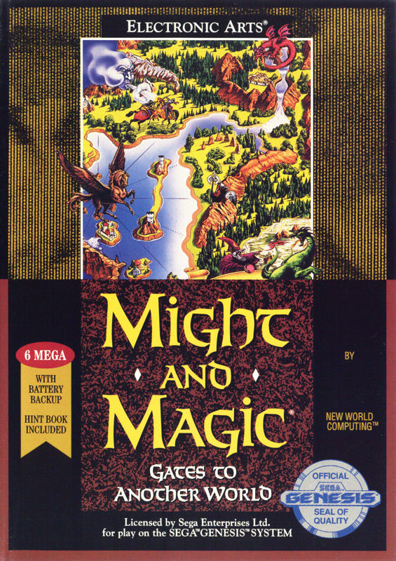 Might and Magic: Gates to Another World - SEGA Genesis