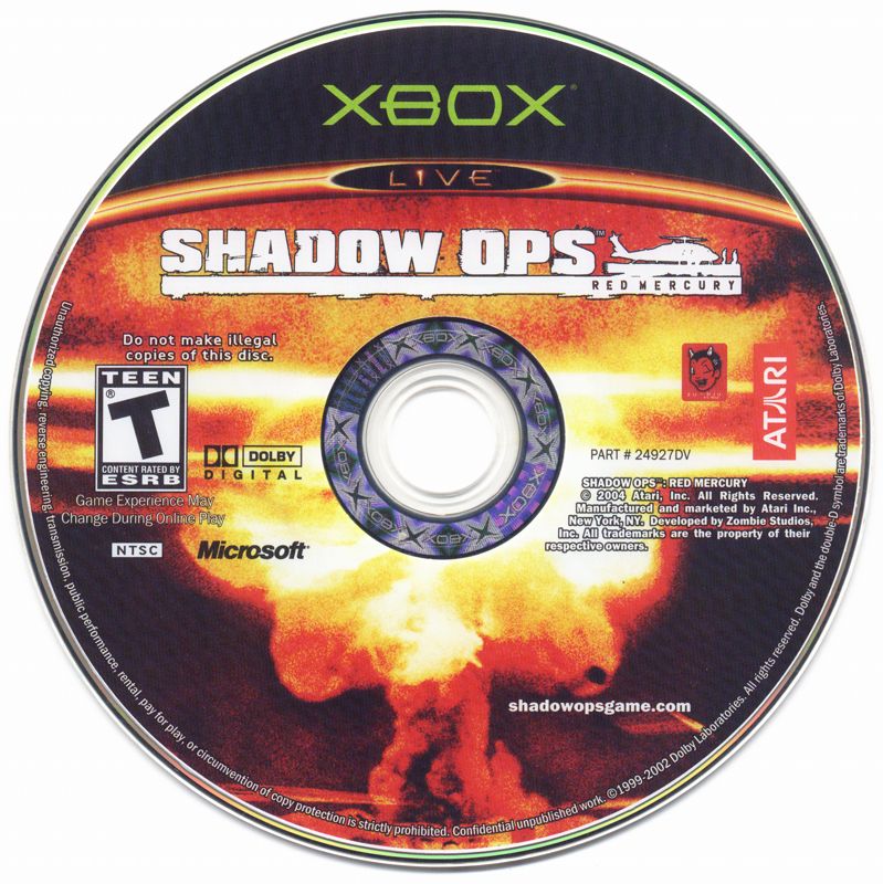 Shadow Ops: Red Mercury - Xbox