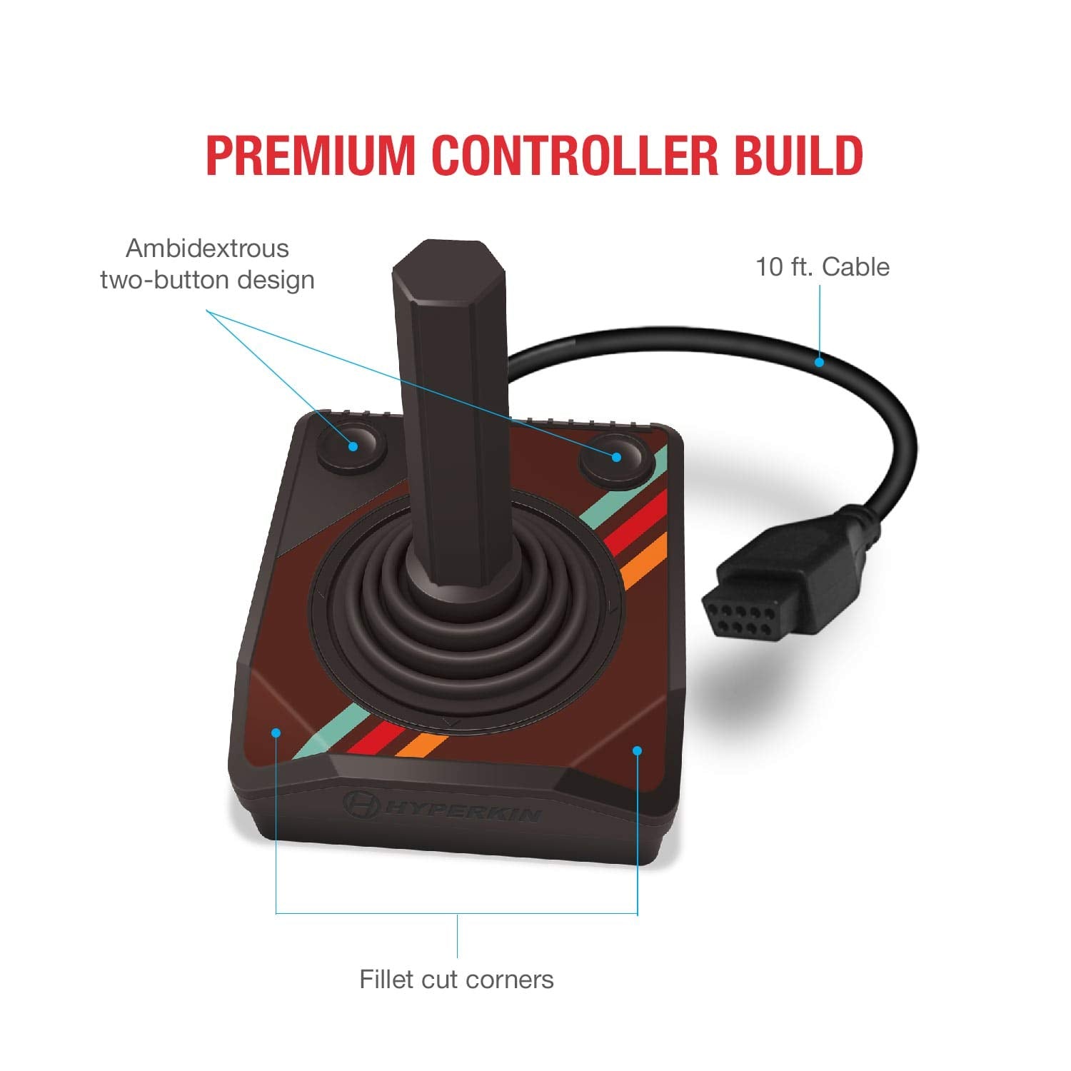 Trooper Premium Controller for Atari 2600