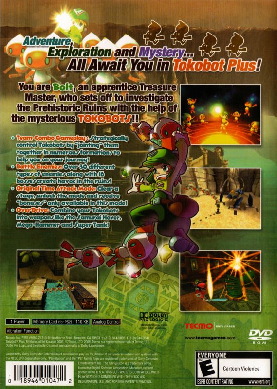Tokobot Plus: Mysteries of the Karakuri - PlayStation 2