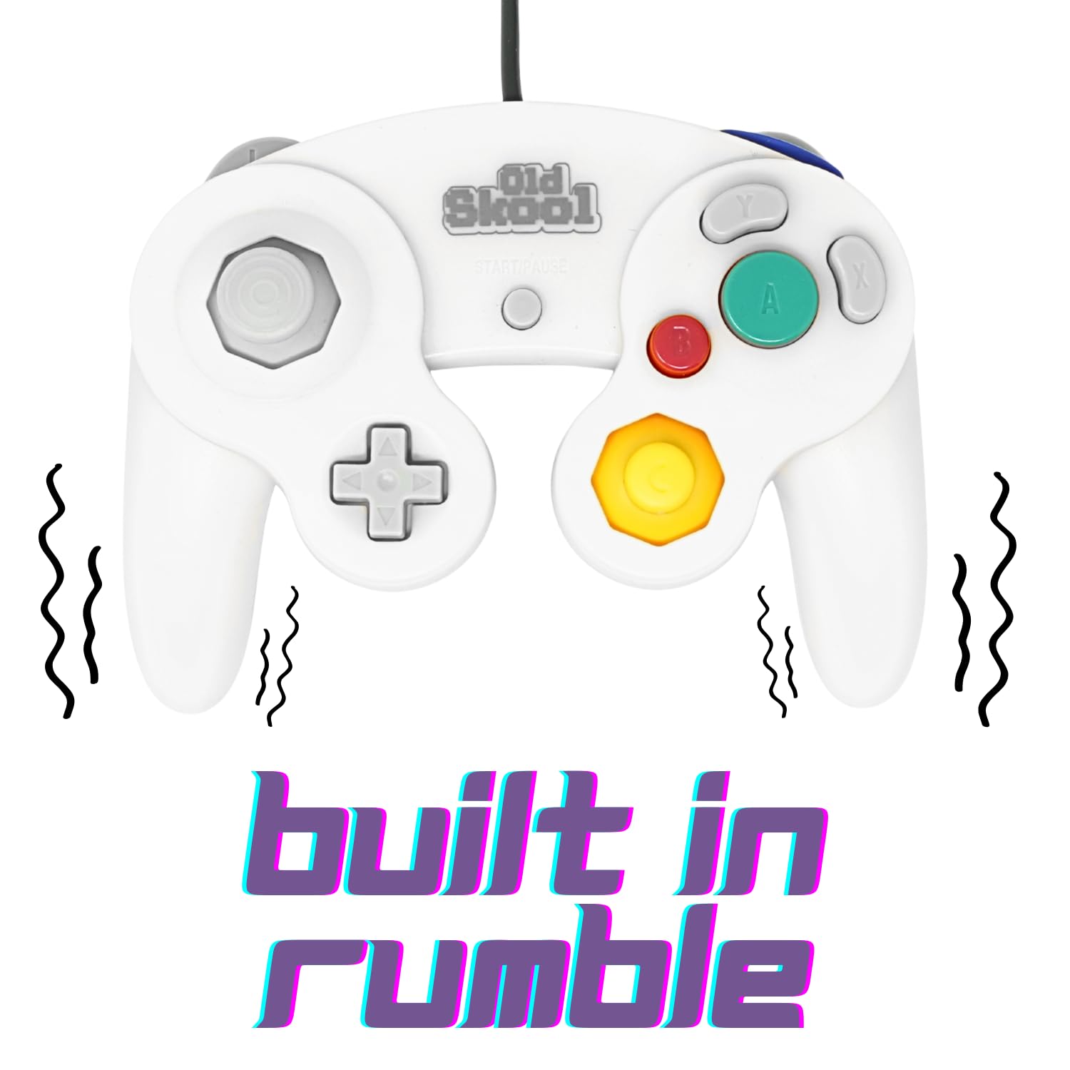 Wired Controller for Nintendo GameCube / Wii - White