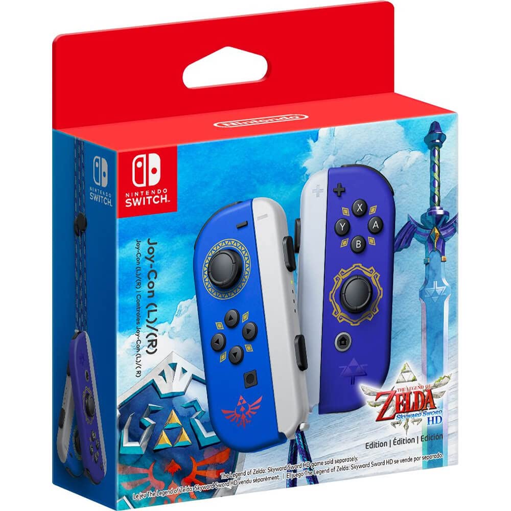 Joy-Con (L)/(R) for Nintendo Switch - The Legend of Zelda Skyward Sword Edition