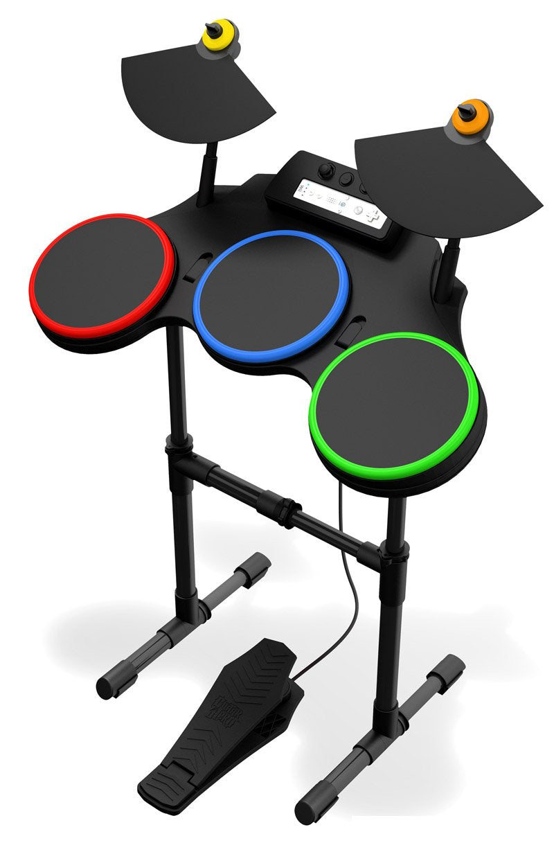 Guitar Hero World Tour Wireless Drum Kit Controller for Nintendo Wii
