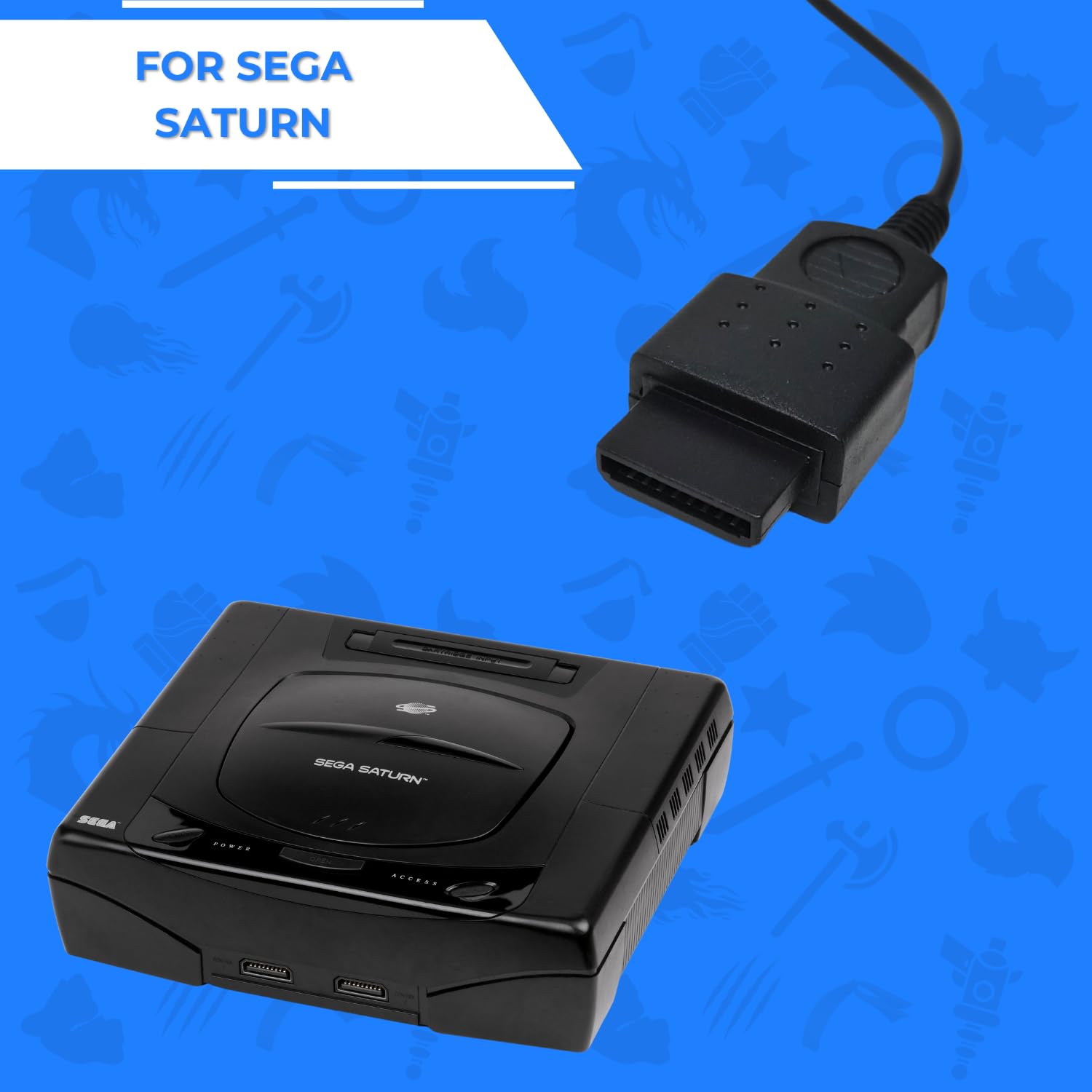 Wired Controller for Sega Saturn