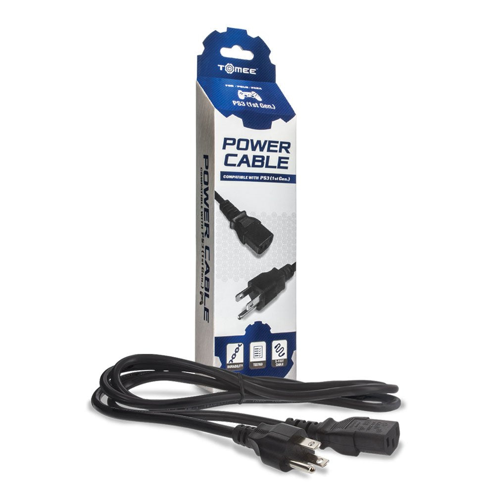 3-Prong Power Cable for PS3 / Xbox 360 / PC