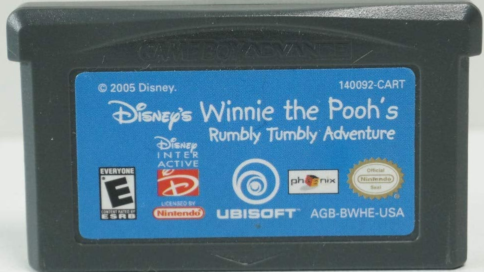 Disney's Winnie the Pooh's Rumbly Tumbly Adventure - Game Boy Advance
