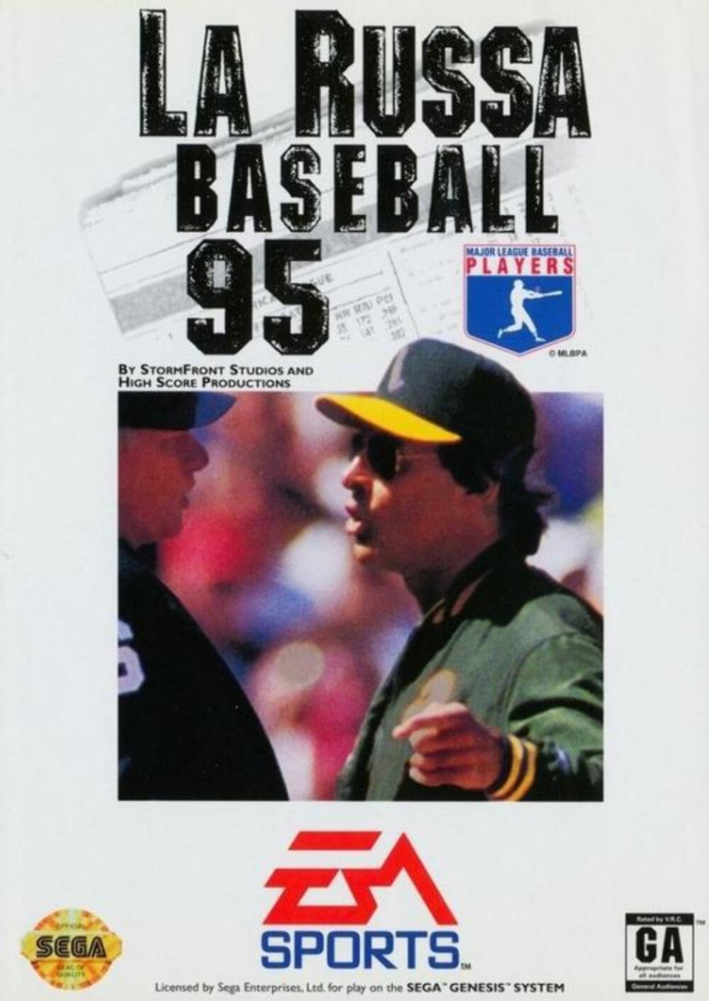 La Russa Baseball 95 - SEGA Genesis