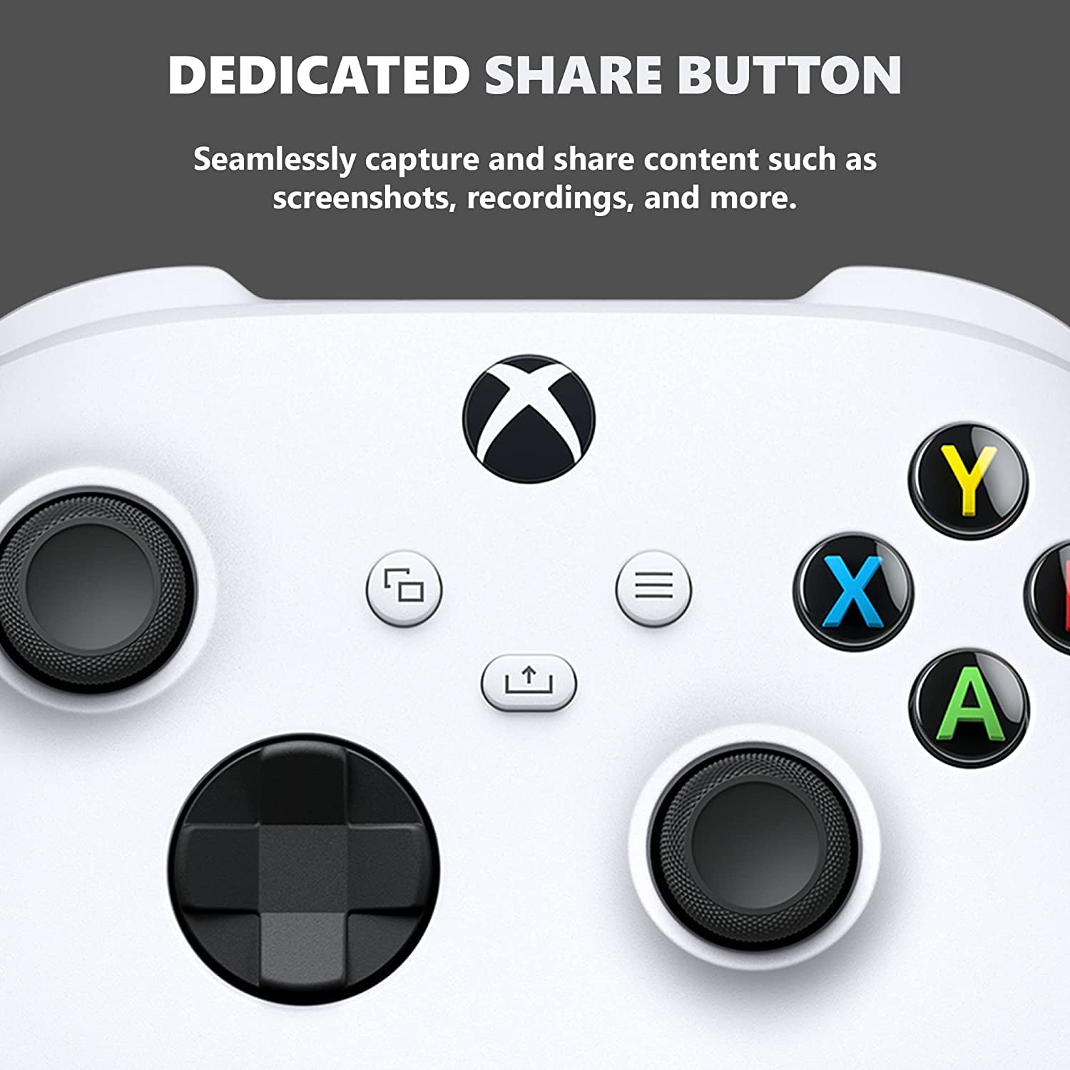 Xbox Wireless Controller for Series, One, PC, iOS, Android - Robot White
