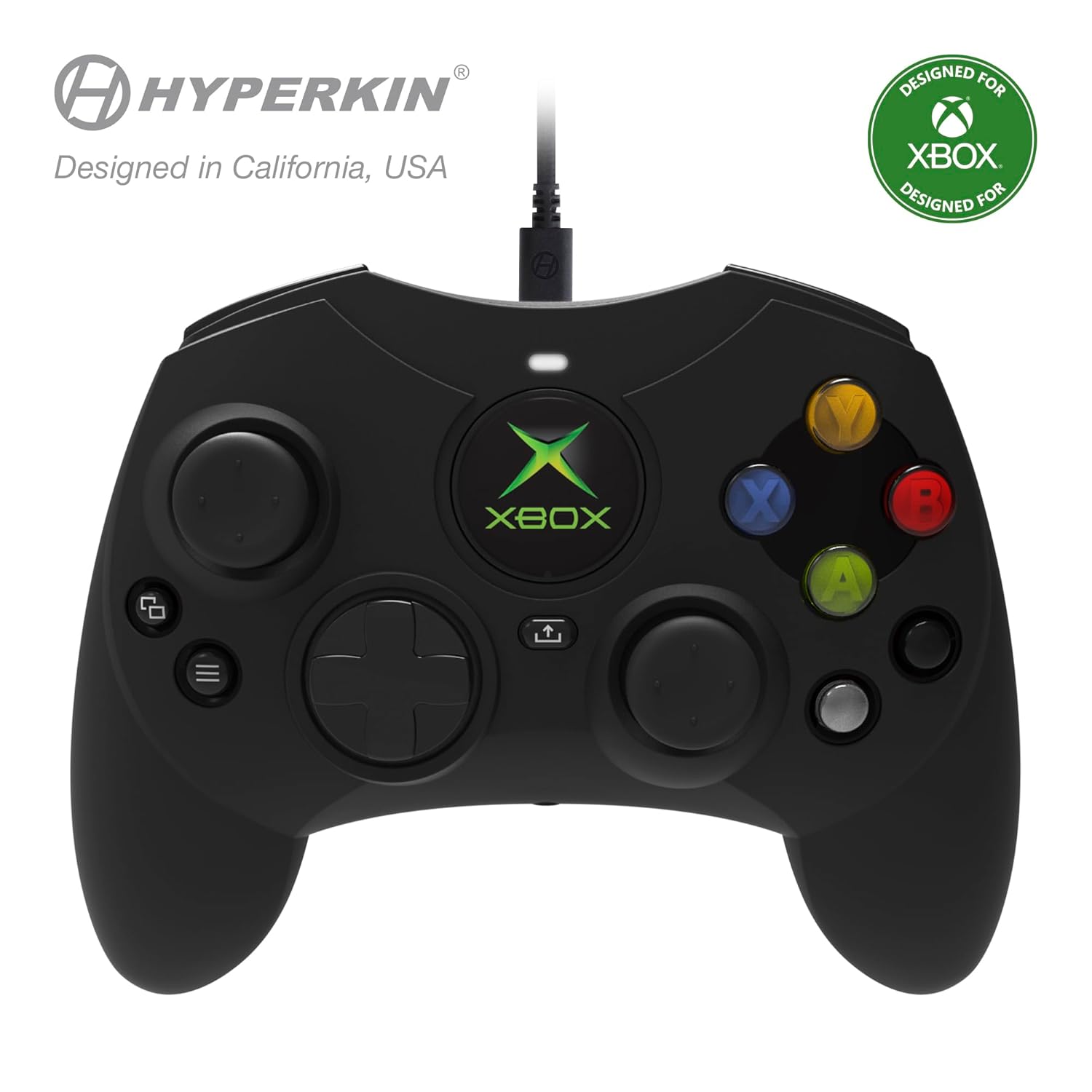DuchesS Wired Controller - Officially Licensed for Xbox Series X|S / Xbox One / PC - Black