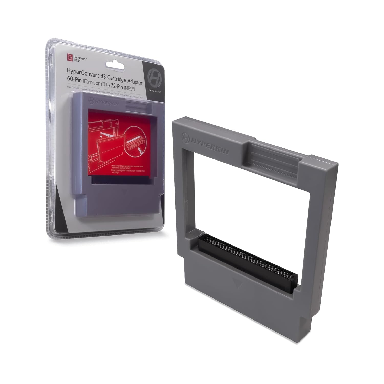 HyperConvert 83 Adapter - Play Famicom Games on NES Console