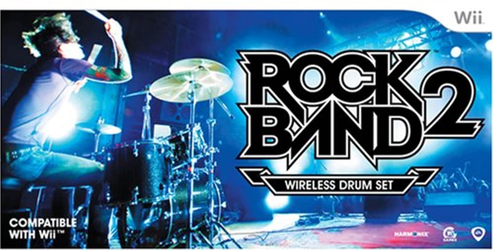 Rock Band 2 Wireless Drum Set for Wii