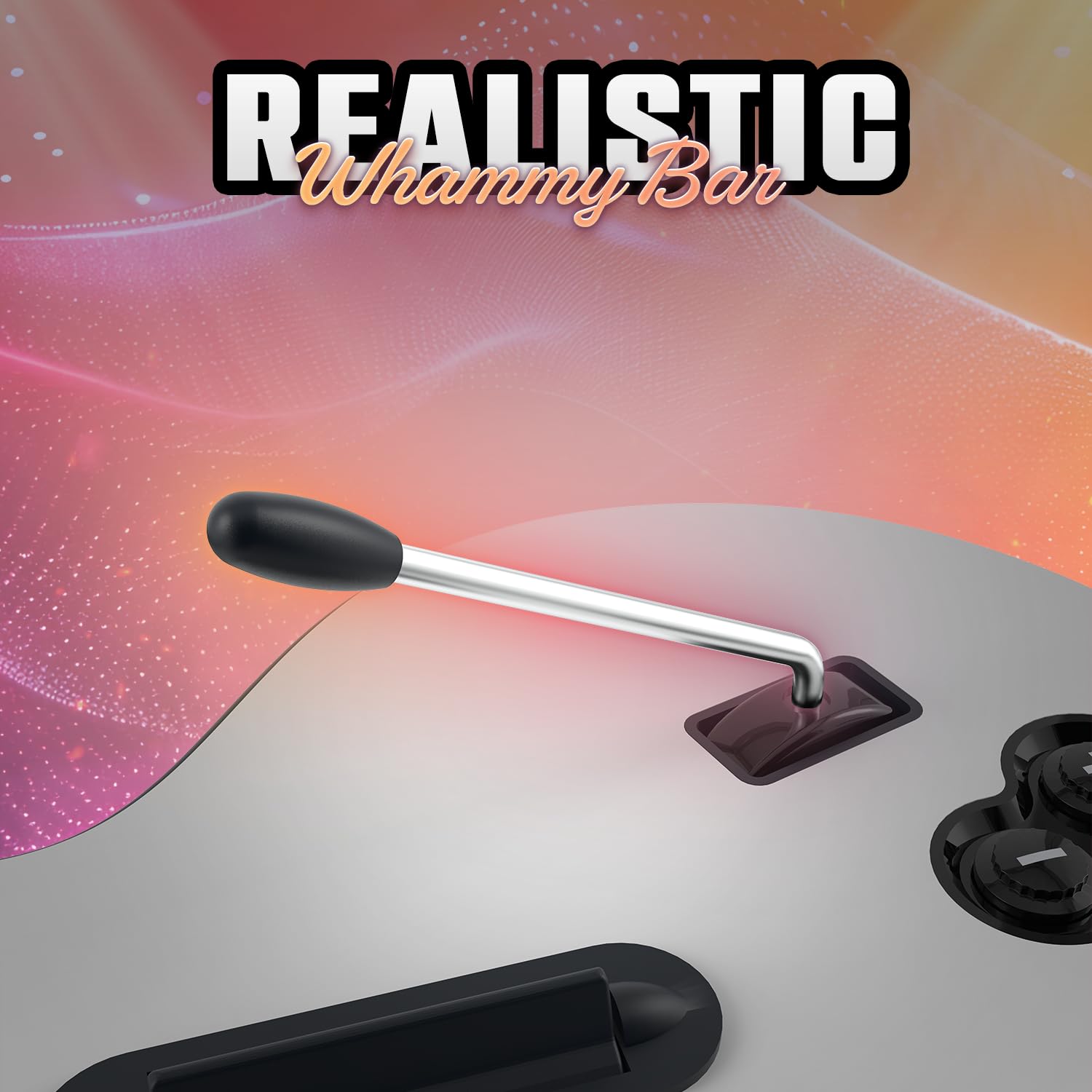 Hyper Strummer Wii Wireless Guitar Controller for Guitar Hero and Rock Band