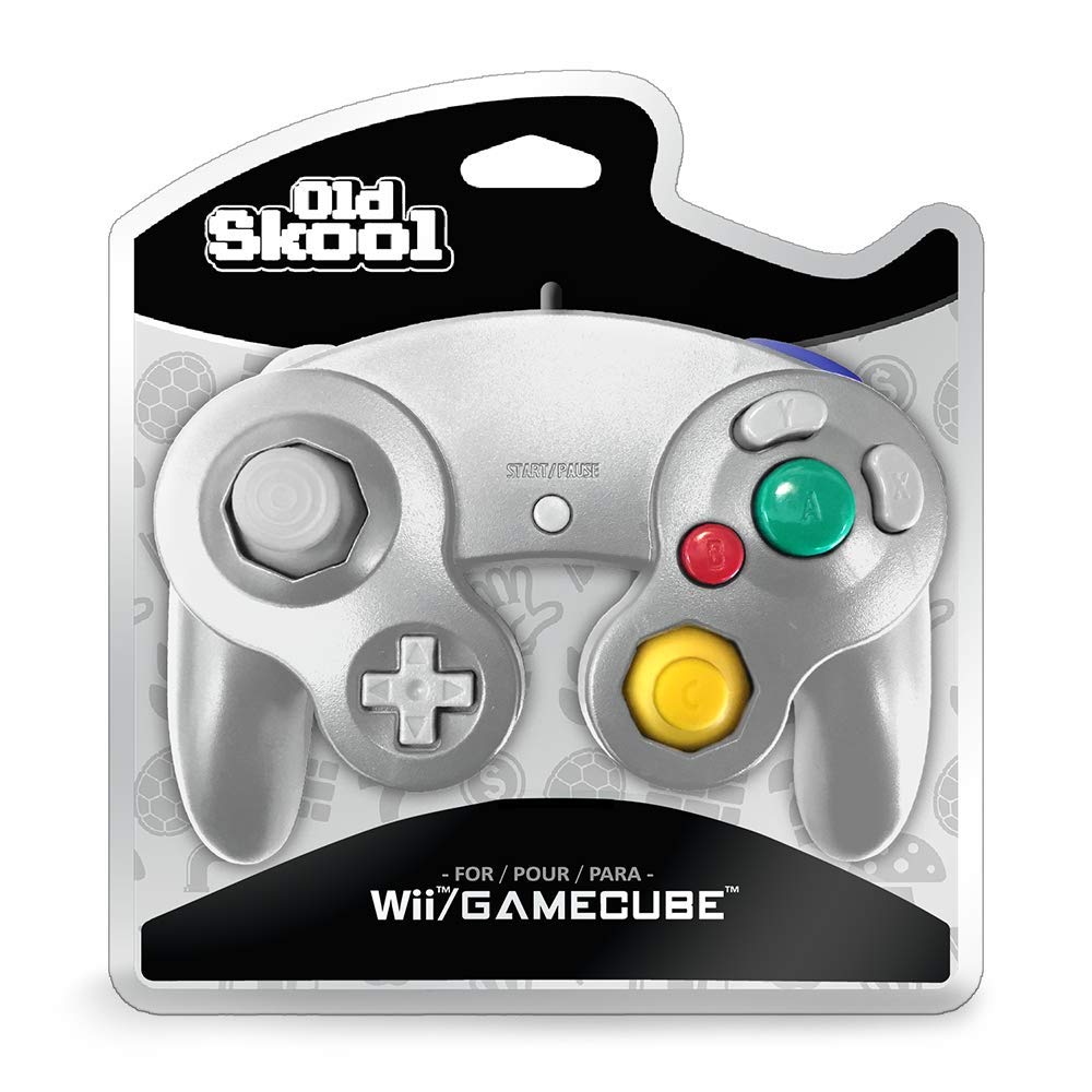 Wired Controller for Nintendo GameCube / Wii - Platinum / Silver