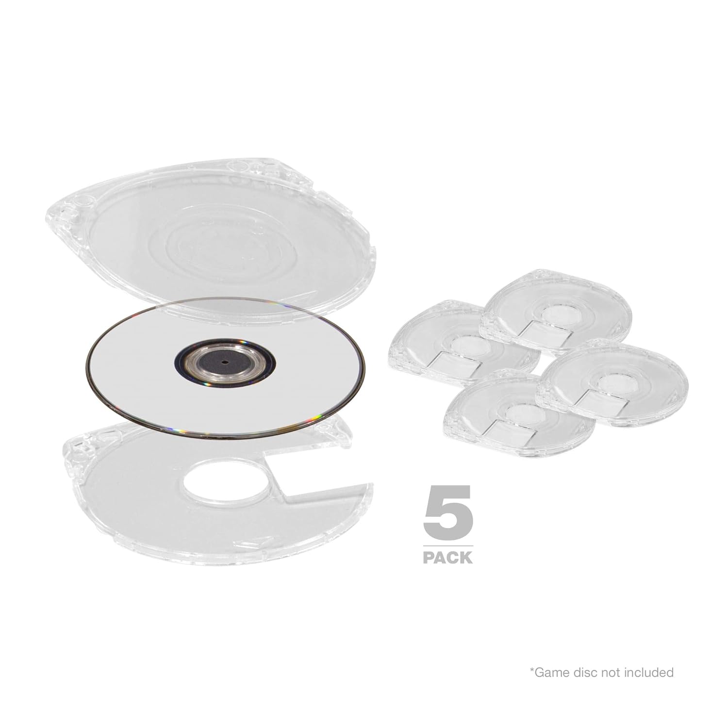 UMD Game Disc Replacement Shell (Pack of 5)