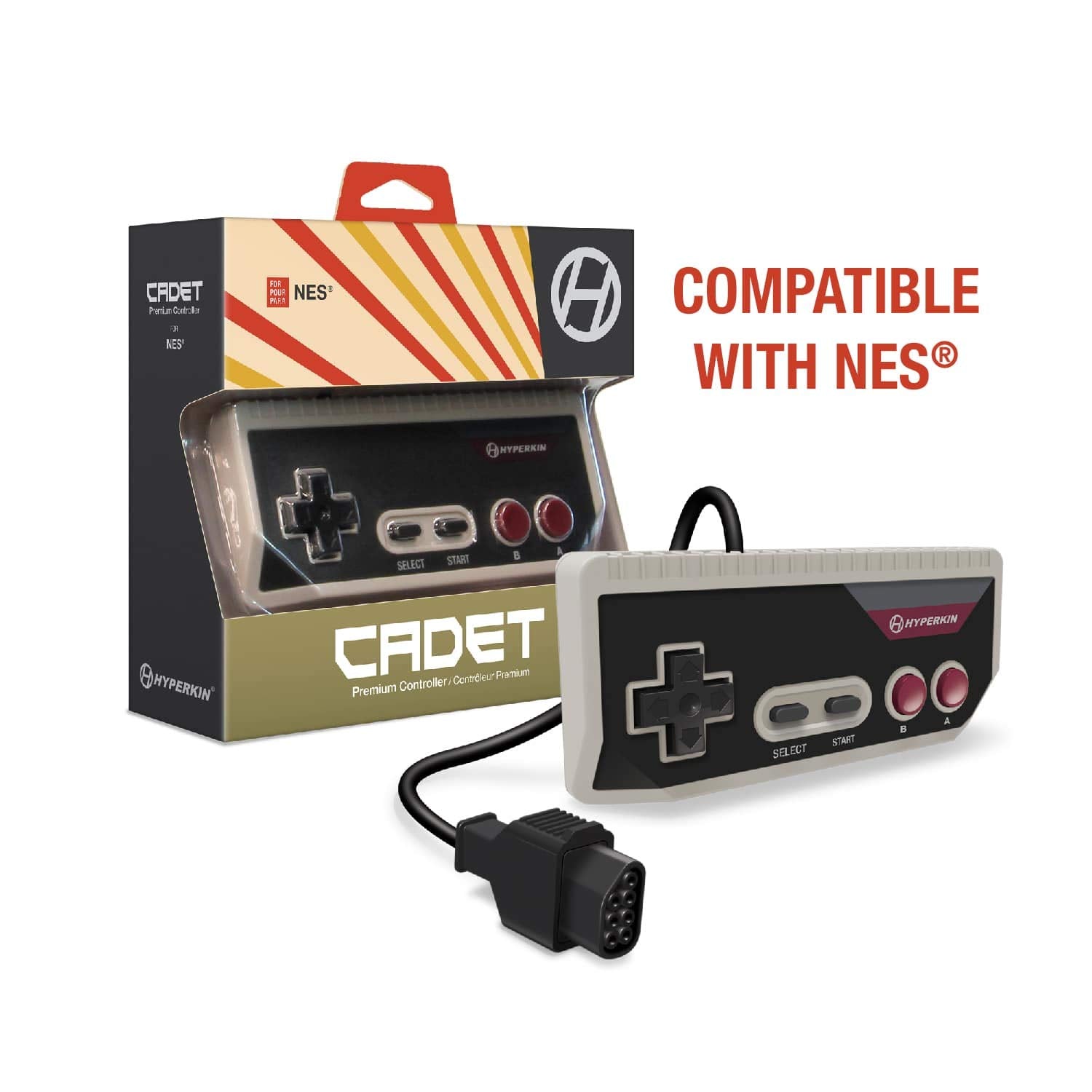 Cadet Premium Wired Controller for Nintendo NES