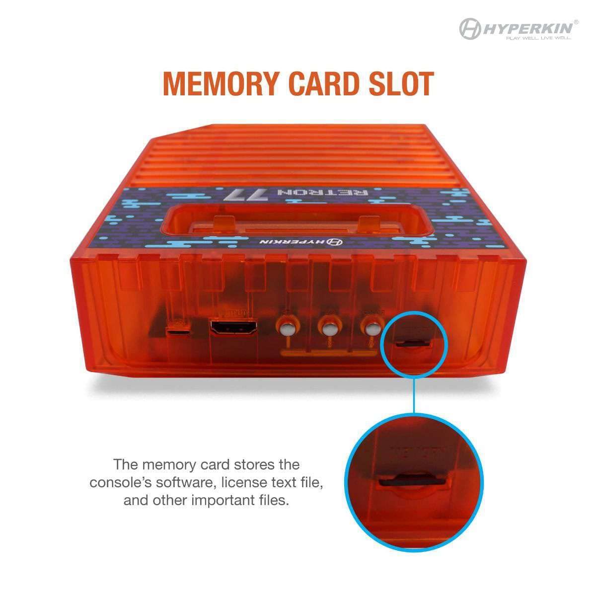 RetroN 77: HD Gaming Console for Atari 2600 - Retro Amber