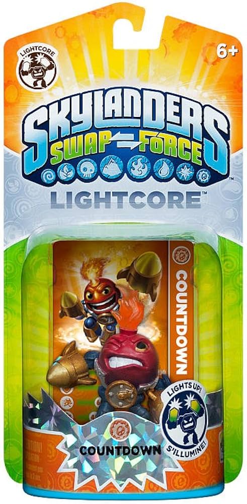 Countdown (Lightcore) - Skylanders Swap Force