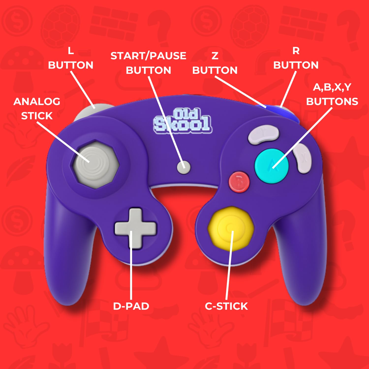 Wired Controller for Nintendo GameCube / Wii