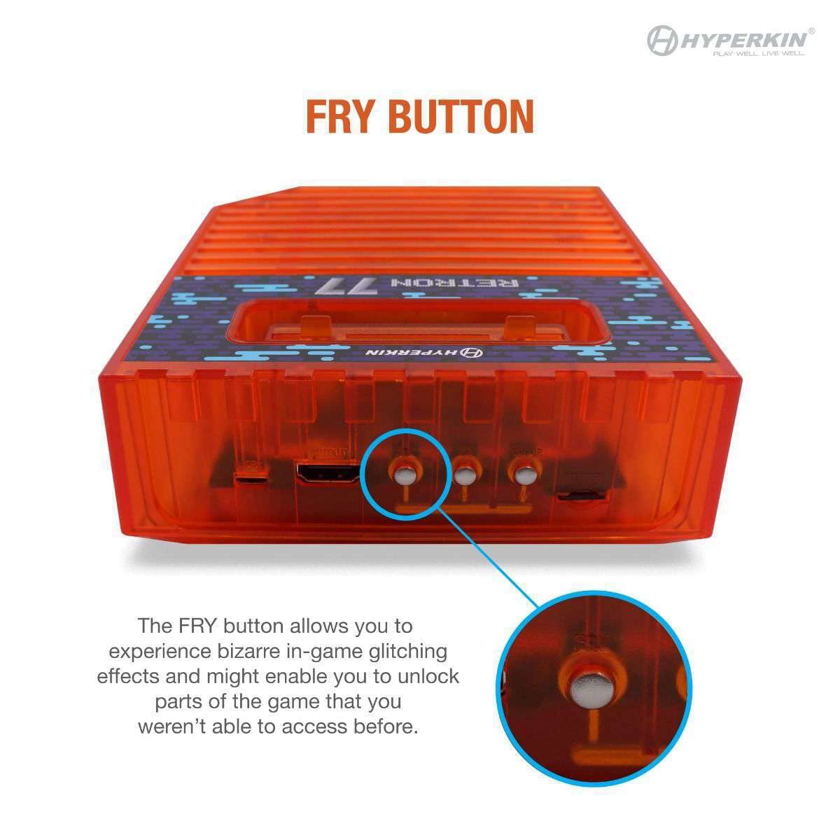 RetroN 77: HD Gaming Console for Atari 2600 - Retro Amber