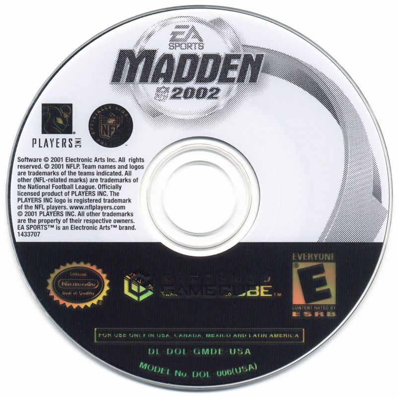 Madden NFL 2002 - GameCube