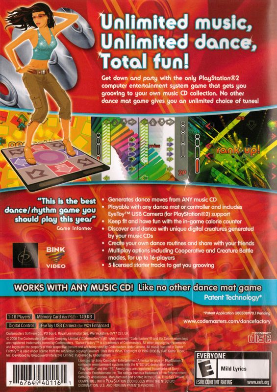 Dance Factory - PlayStation 2