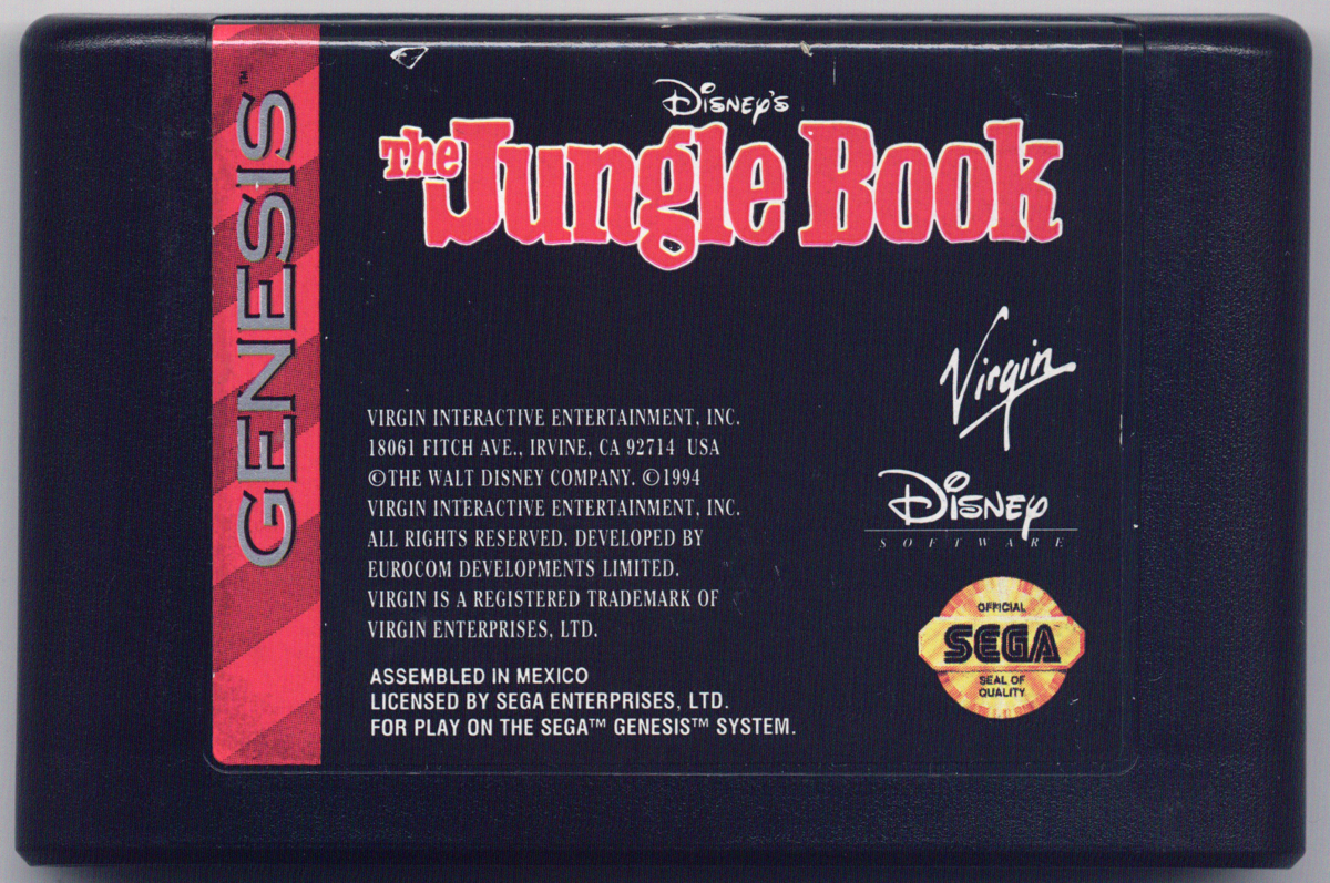Disney's The Jungle Book - SEGA Genesis